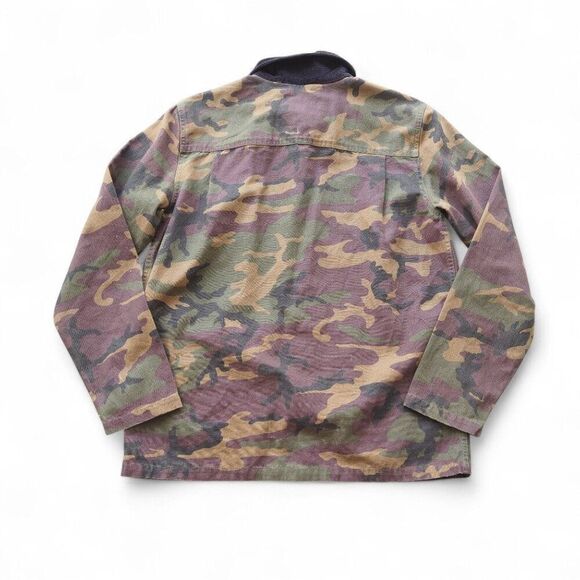 Vans Brushed Camo Shacket Chore Style Jacket Multicolor Men's M - Picture 2 of 7